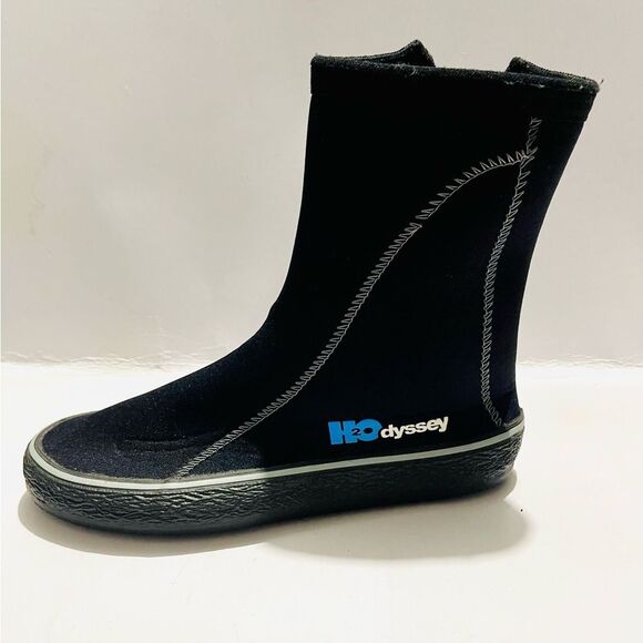 H2O Dissey Scuba Diving Boots unisex supra zippered neoprene black women’s 7 - Picture 6 of 7